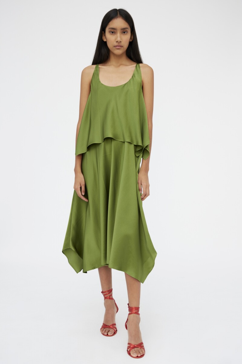 Petalas dress - Verde 