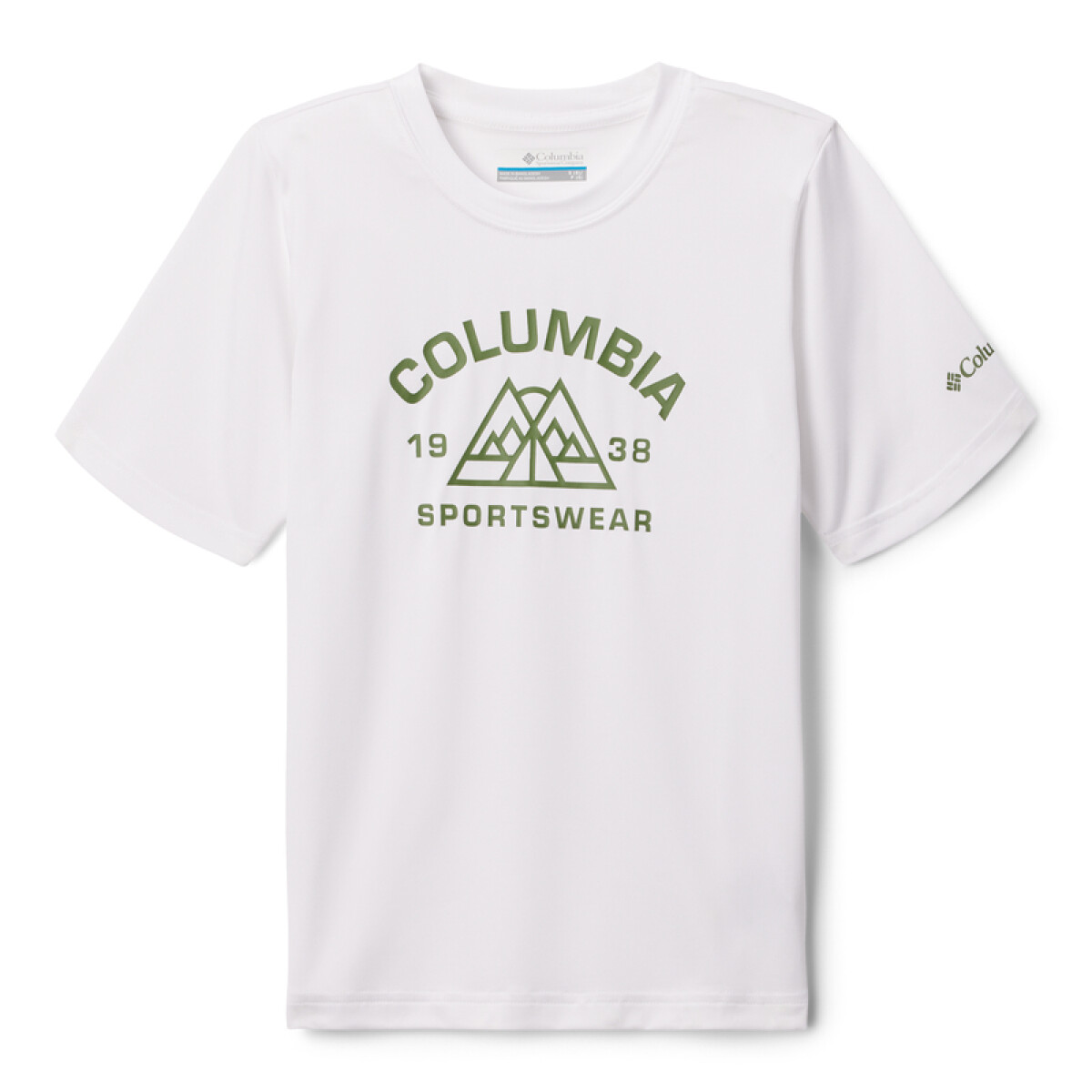 Remera Mount Echo SS Graphic Niños - WHITE 