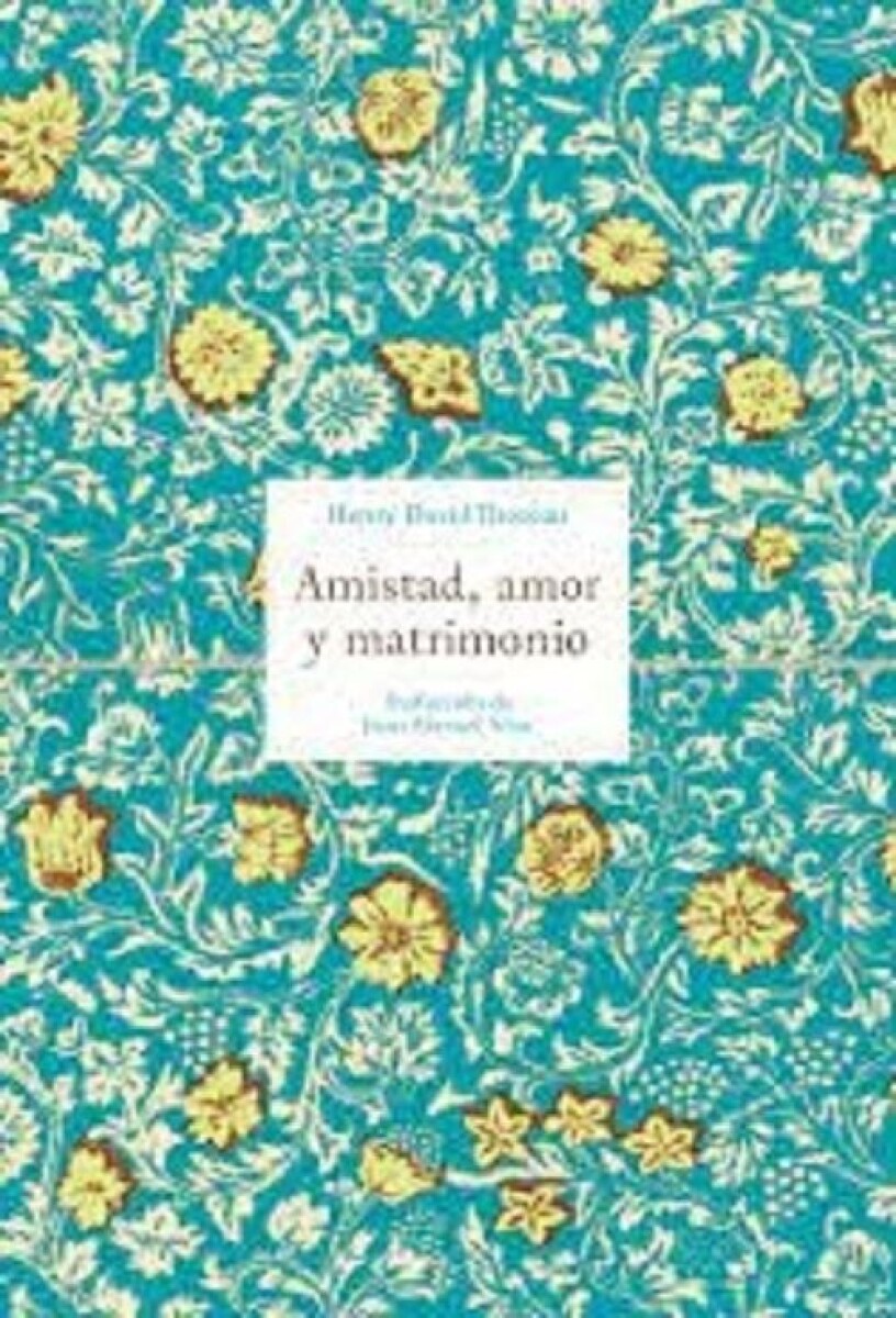 Amistad, Amor Y Matrimonio 