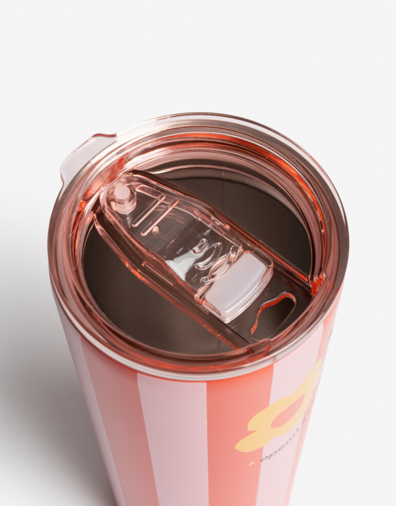 Artículos cocina Vasos Vaso Metálico Rayado - Combinacion Multicolor