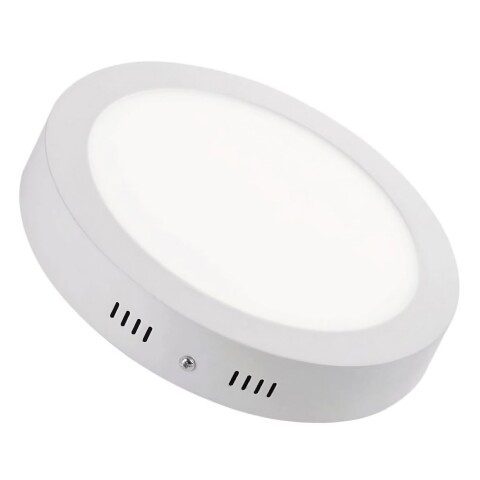 Panel Led Plafon 6W Redondo Luz Natural Spot Luz Techo Variante Color Blanco