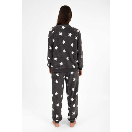 Pijama star fleece Gris