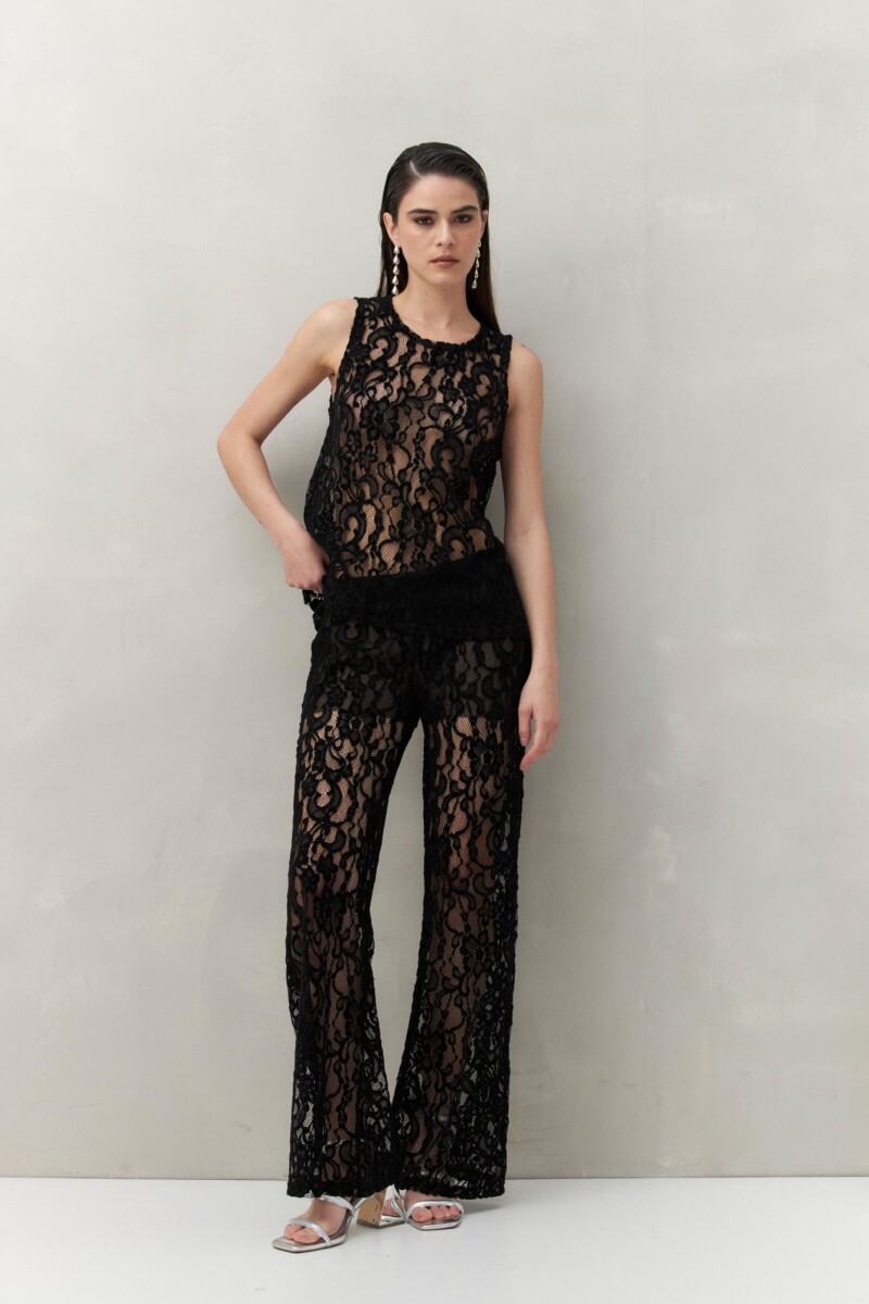 TOP LACIE Negro