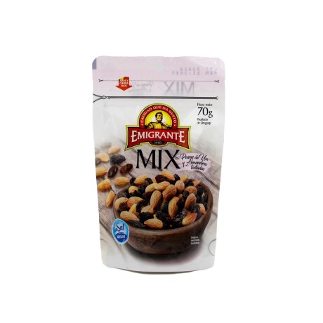 MIX EMIGRANTE PASAS+ALMENDRA TOST D/P 70G MIX EMIGRANTE PASAS+ALMENDRA TOST D/P 70G