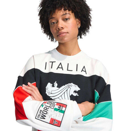 Abrigo Italia Coppa del Mundo de Mujer blanco