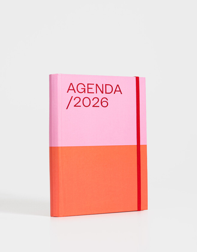 Agendas y Calendarios Estampados Agenda A5 2026 - Combinacion Bicolor