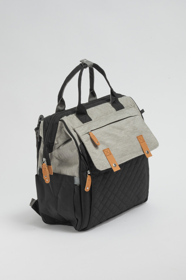 Mochila maternal Gris