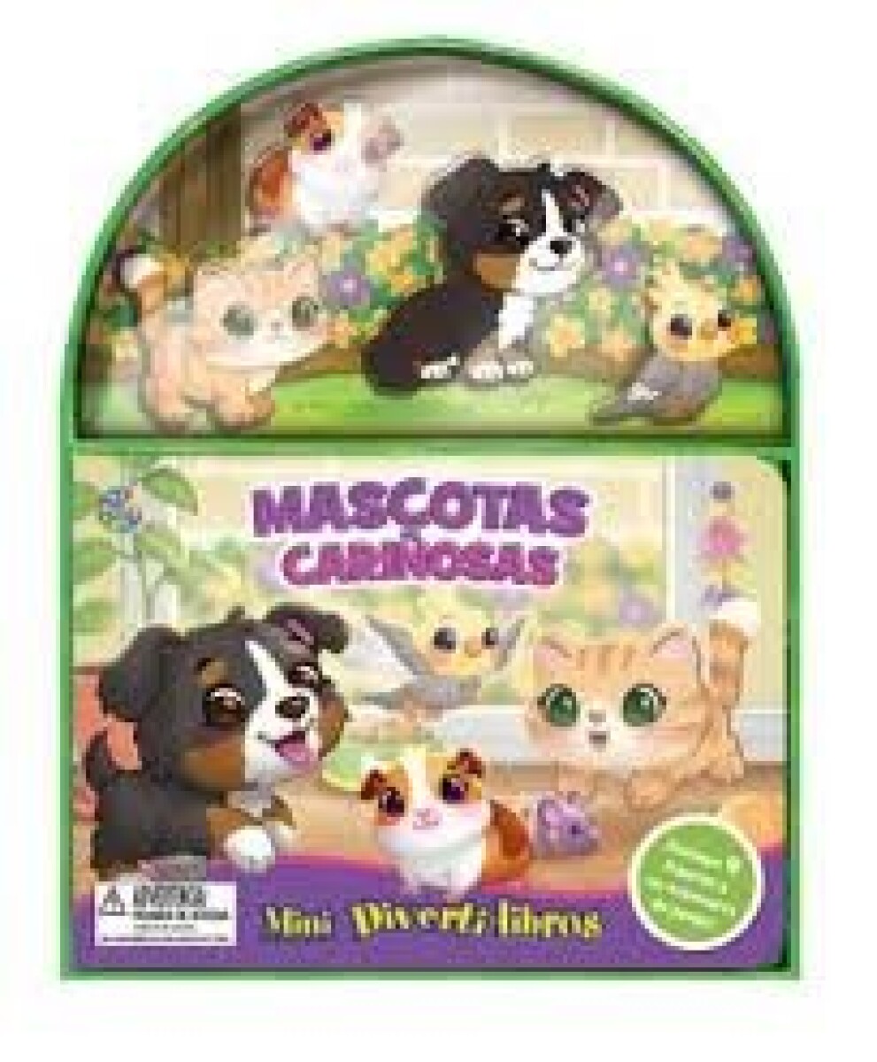 MASCOTAS CARIÑOSAS MINI DIVERTILIBROS 