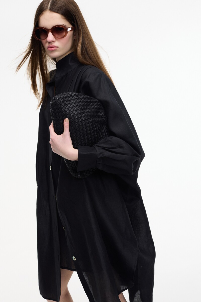 VESTIDO CAMISERO Negro