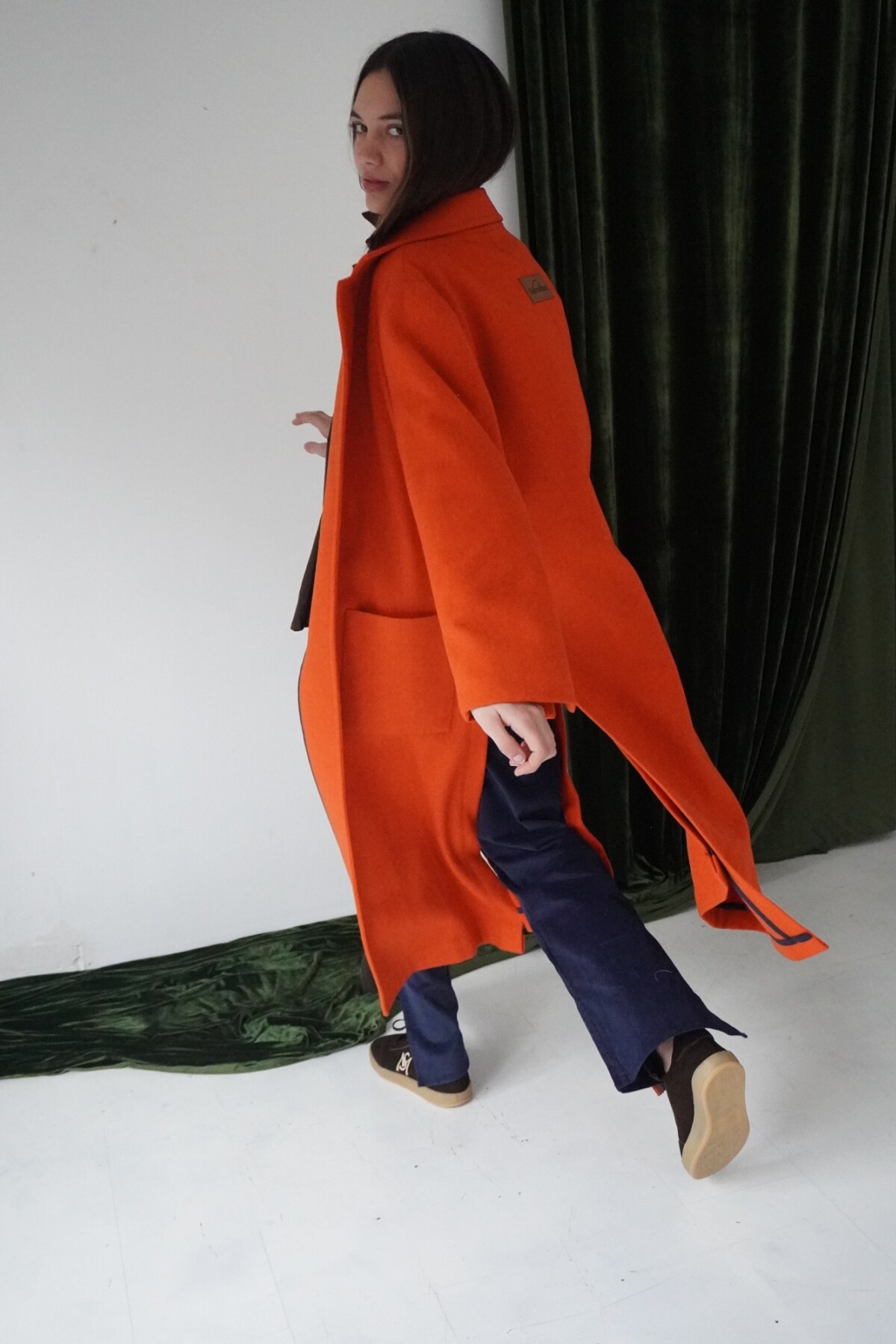 Tapado Patria Lana Naranja