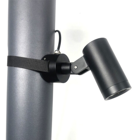 Spot para fijar en árbol negro GU10 IP65 IX4528
