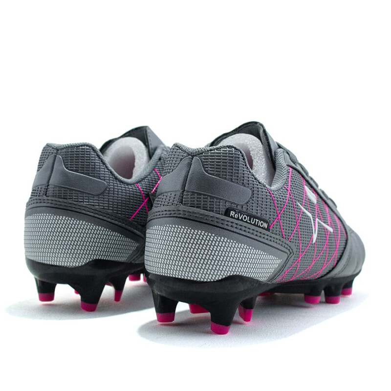 Championes Muvem Futbol Revolution de Niños - BEL-L2400026FG Gris-rosado