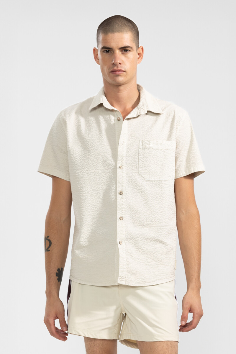 FEDE SHORT SLEEVE SHIRT Oyster