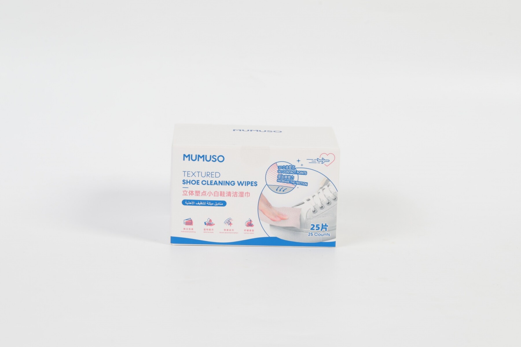 TOALLITAS LIMPIADORAS DE CALZADO 