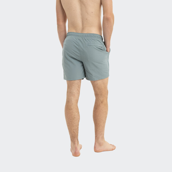 Short Reef Swim Liso Azul