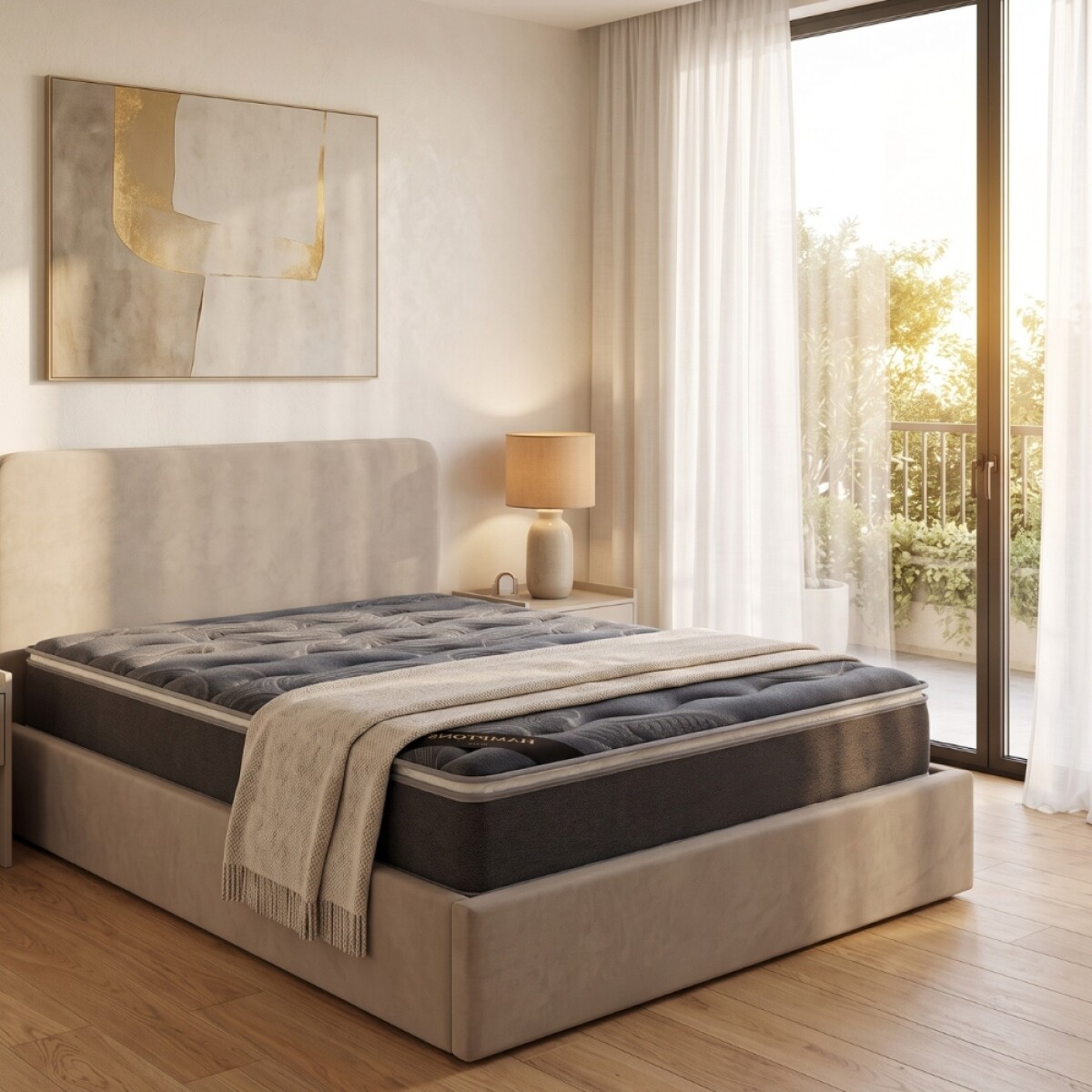 Colchon de resortes 2 Plazas HAMPTONS Silver 