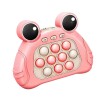 Juego para niños interactivo POP IT electrónico diseño rana Rosa Juego para niños interactivo POP IT electrónico diseño rana Rosa