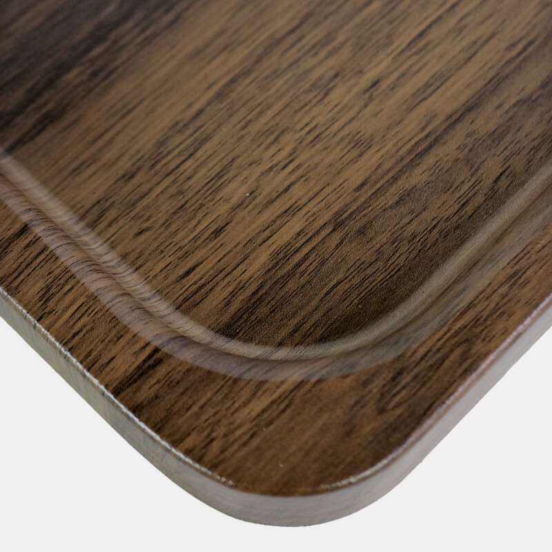 BANDEJA CUAD MARRON GDE Unica