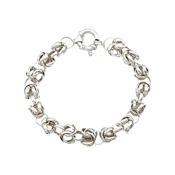 Pulsera Punto peruano-Plata 925-Sin piedra-PU3166 sinpiedra