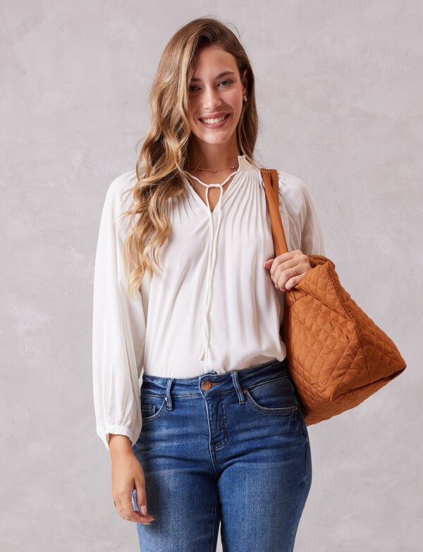 Bolso Capitoneado TERRACOTA