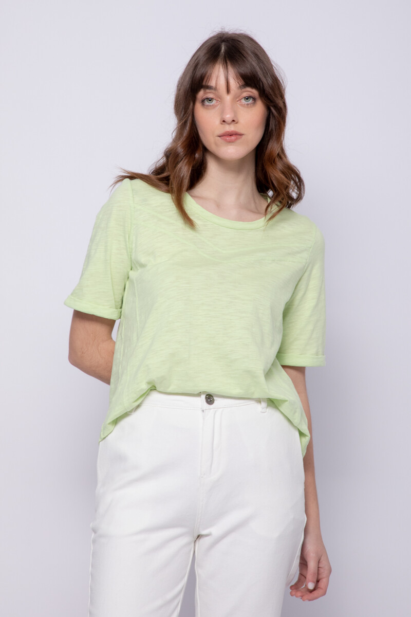 REMERA MIÑO Verde Palta