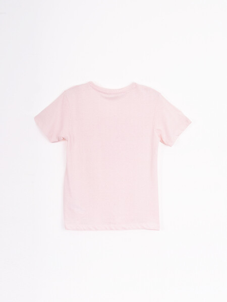 REMERA NAT ROSA CLARO