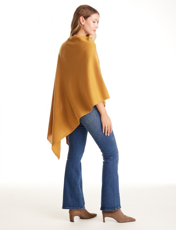 Poncho Colors MOSTAZA