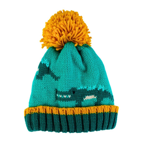 Gorro de lana infantil cocodrilos Gorro de lana infantil cocodrilos