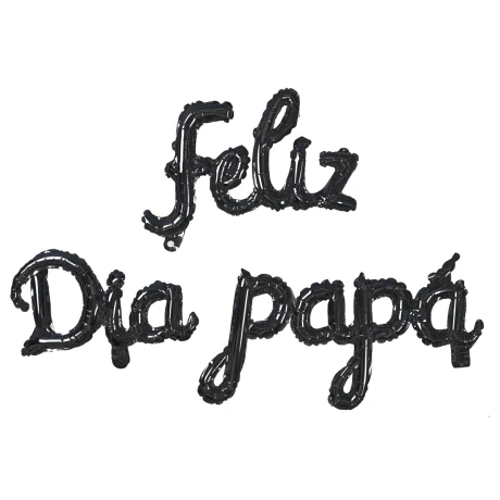 Set de globo para Helio Feliz Dia Papà Set de globo para Helio Feliz Dia Papà