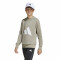 Canguro Infantil Adidas Essentials Jrs Beige Oscuro - Blanco