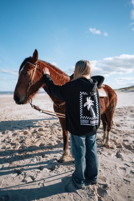 HOODIE EXPLORER / Negro U