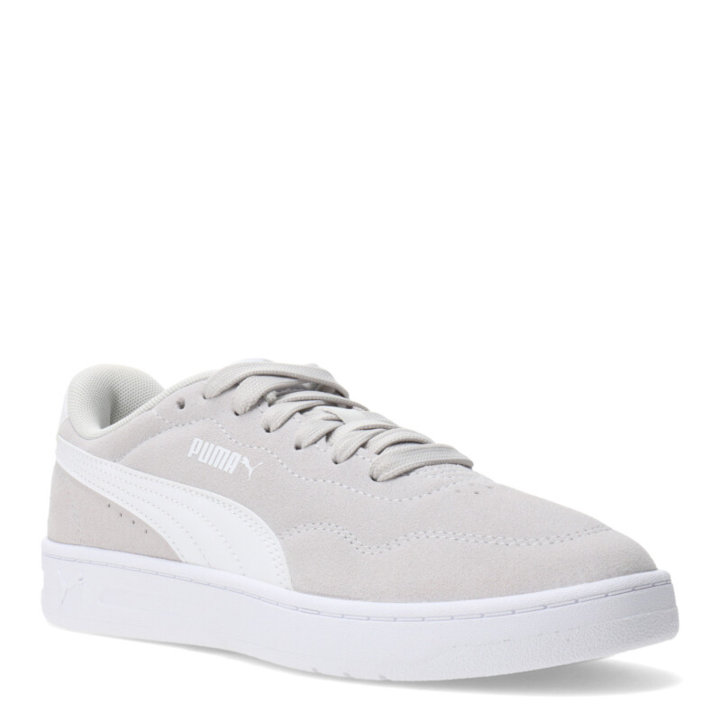 Championes de Mujer Puma Gris - Blanco