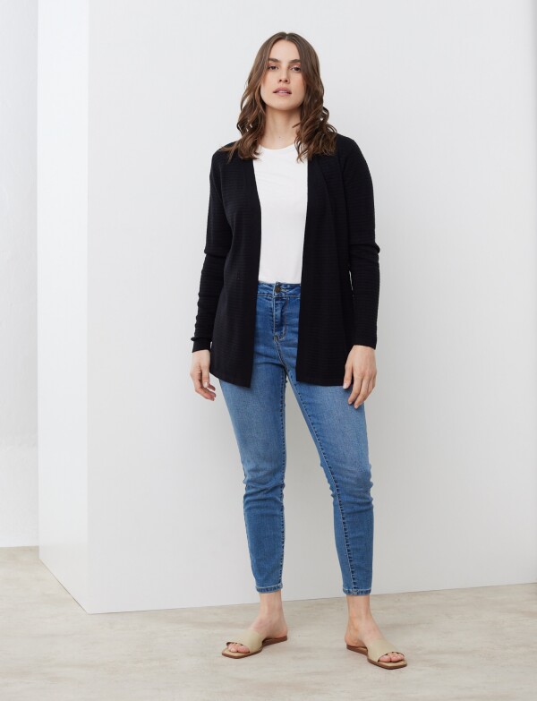 Cardigan Suelto NEGRO