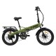 Bicicleta Eléctrica Plegable S-pro E-clipper Rodado 20 Verde Mate