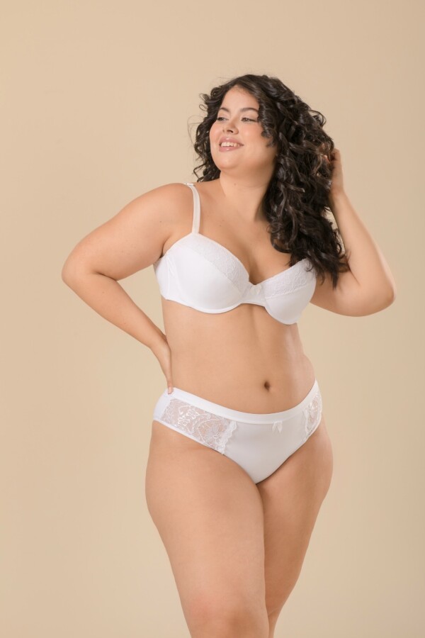 Corpiño de Microfibra Blanco