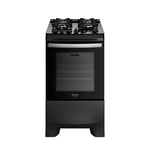 Cocina a Gas Dako Supreme Glass 4 Hornallas Titanio 1994 Cocina a Gas Dako Supreme Glass 4 Hornallas Titanio 1994