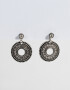 Aros Colgantes Cortos De metal Aros Colgantes Cortos De Metal - Plateado Antique Silver