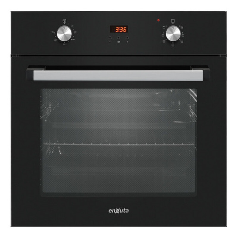 HORNO ELECTRICO EMPOTRAR NEGRO CONVECCIÓN DIGITAL ENXUTA HORNO ELECTRICO EMPOTRAR NEGRO CONVECCIÓN DIGITAL ENXUTA