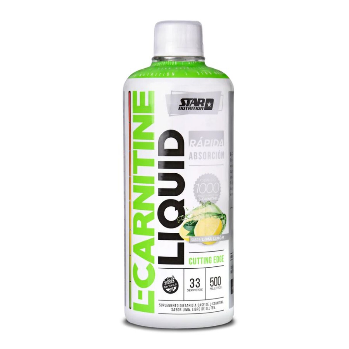 Carnitina Liquida Star Nutrition Lima Limón 500ML 