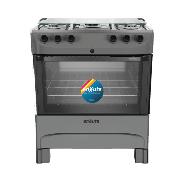 COCINA SUPERGAS 5 HORNALLAS TITANIO CON TERMOCUPLA Y ENCENDIDO ENXUTA COCINA SUPERGAS 5 HORNALLAS TITANIO CON TERMOCUPLA Y ENCENDIDO ENXUTA