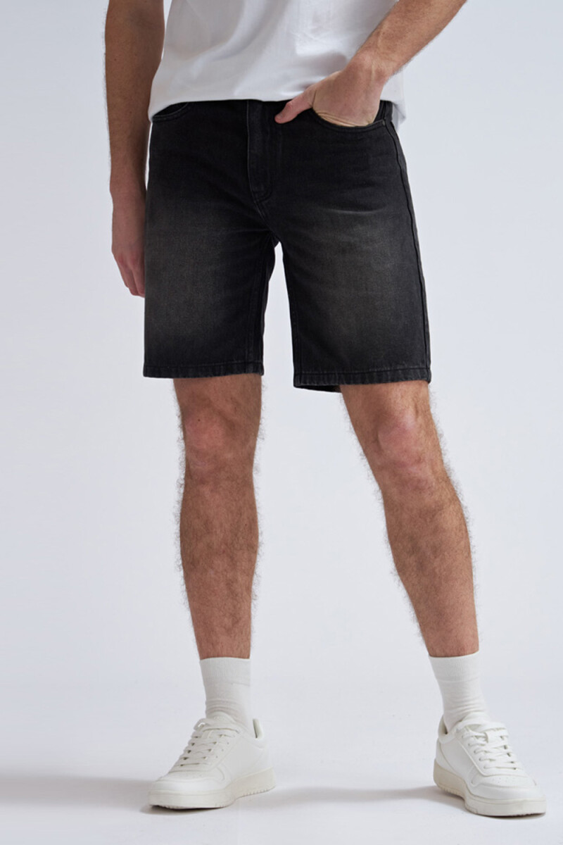 Bermuda jean Gris
