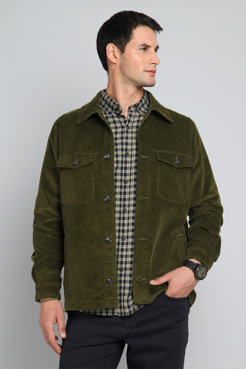 Chaqueta Pana Arrow VERDE