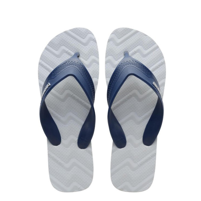 Sandalia de Hombre Havaianas TRACK WAVES Gris Hielo