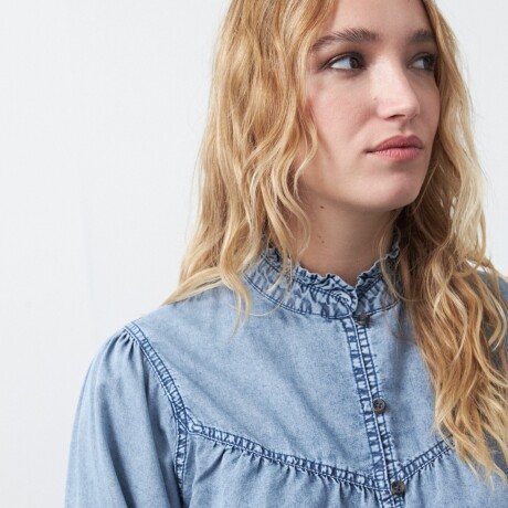 CAMISA ONIX Azul Lavado