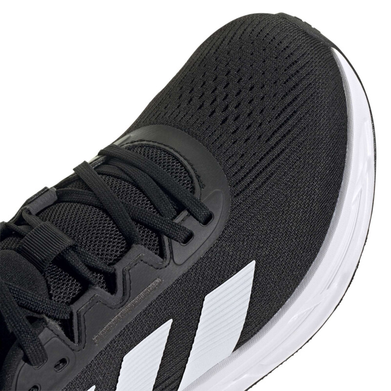 Championes de Hombre Adidas Running Questar 3 Negro - Blanco