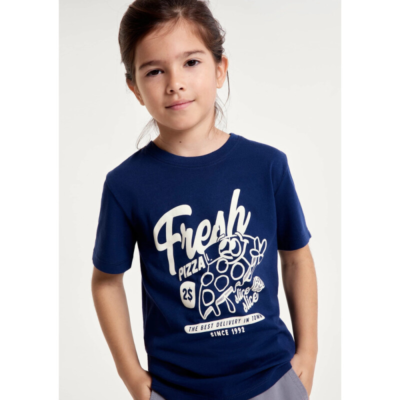 CAMISETA MM MASC AZUL MARINHO