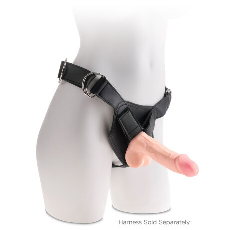 Dildo Realístico King Cock Plus 7.5" Triple Density Dildo Realístico King Cock Plus 7.5" Triple Density