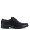 Zapatos de Niño Boomerang LORD de cuero acordonado colegial Negro