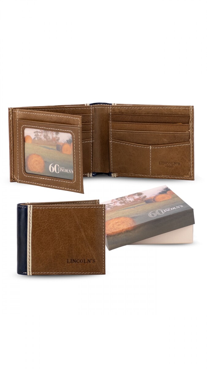 BILLETERA CUERO PERSEO - SUELA 