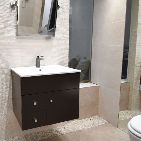 MUEBLE BAÑO BACHA CADRIA PARA APOYAR PORCELANA BLANCO 60CM 000